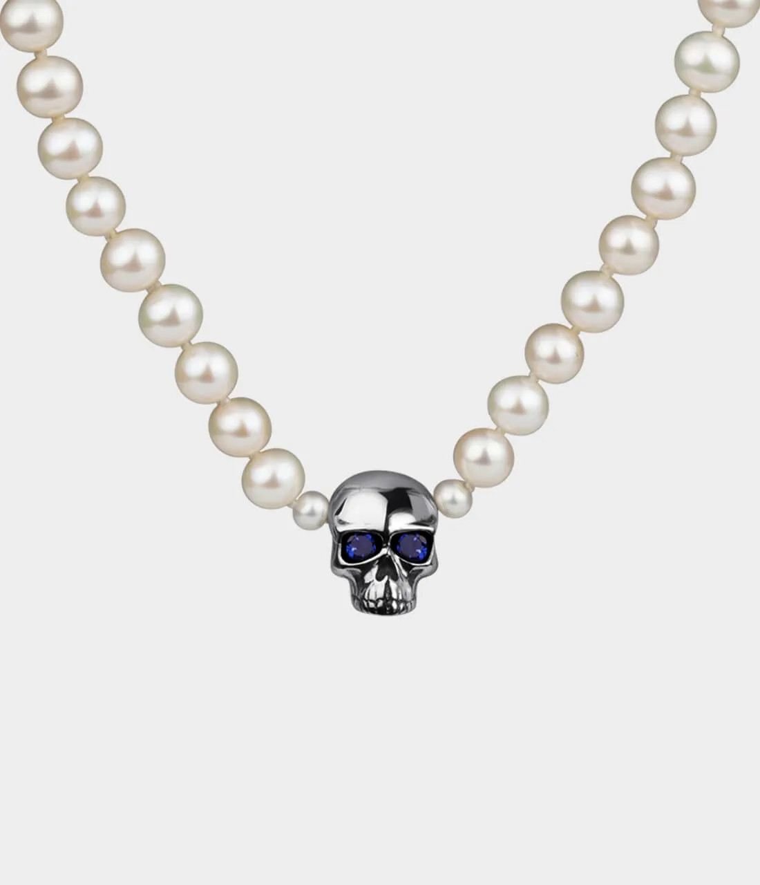 Skull & Pearl Necktie