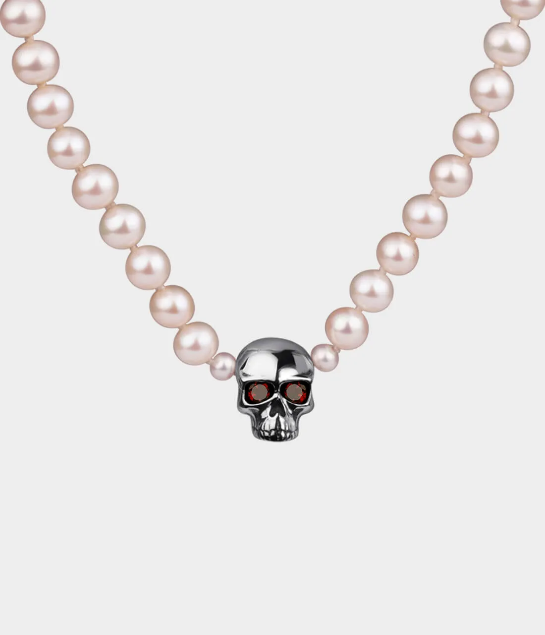 Skull & Pearl Necktie