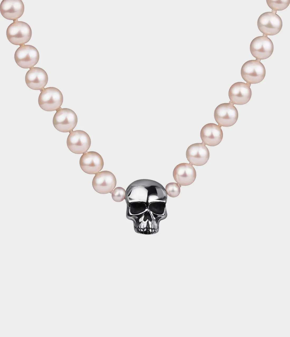 Skull & Pearl Necktie
