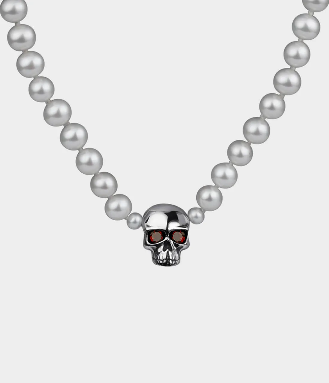 Skull & Pearl Necktie