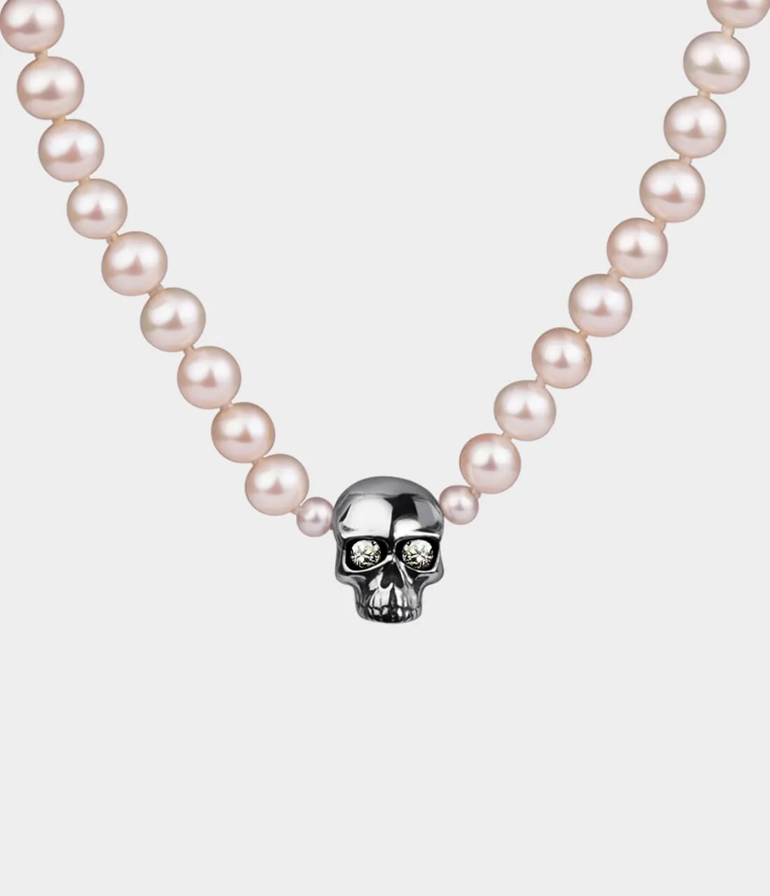 Skull & Pearl Necktie