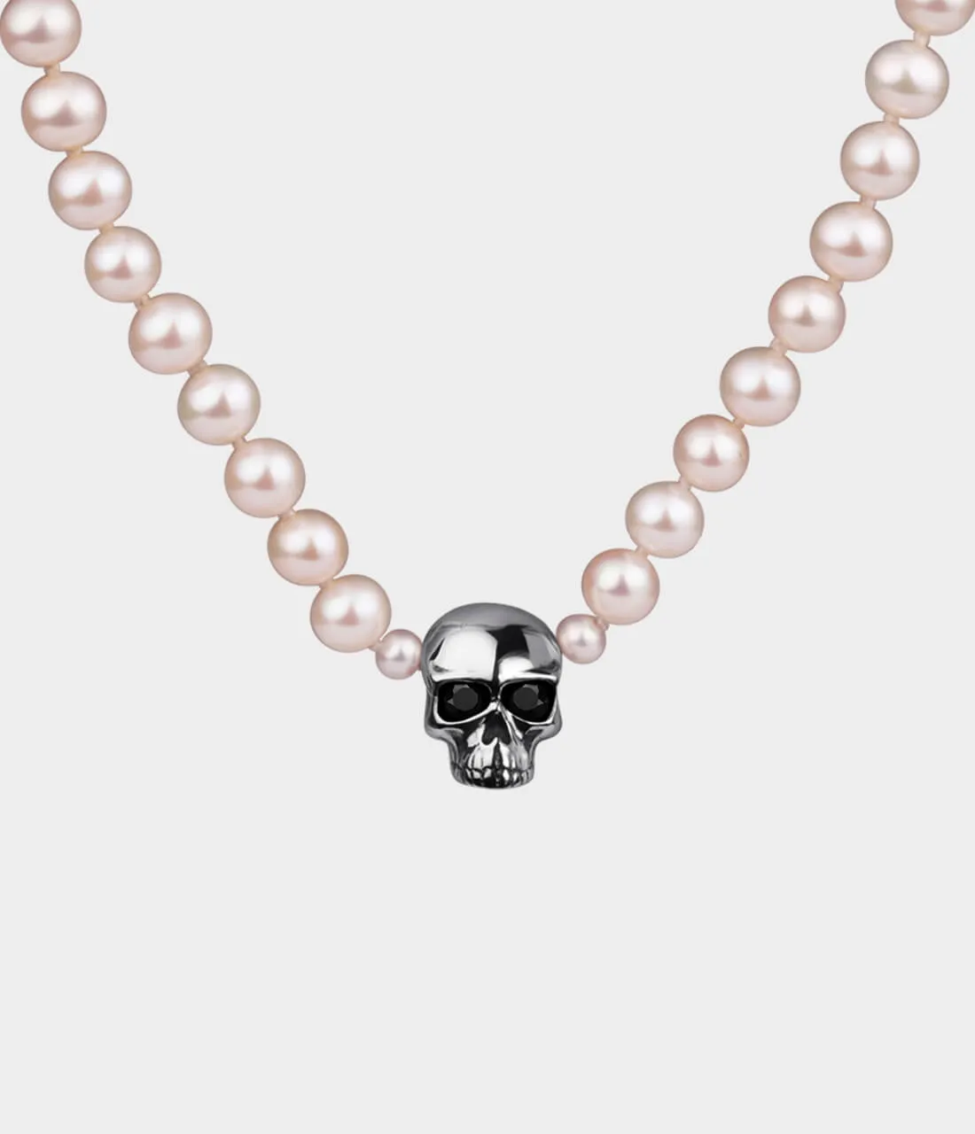 Skull & Pearl Necktie