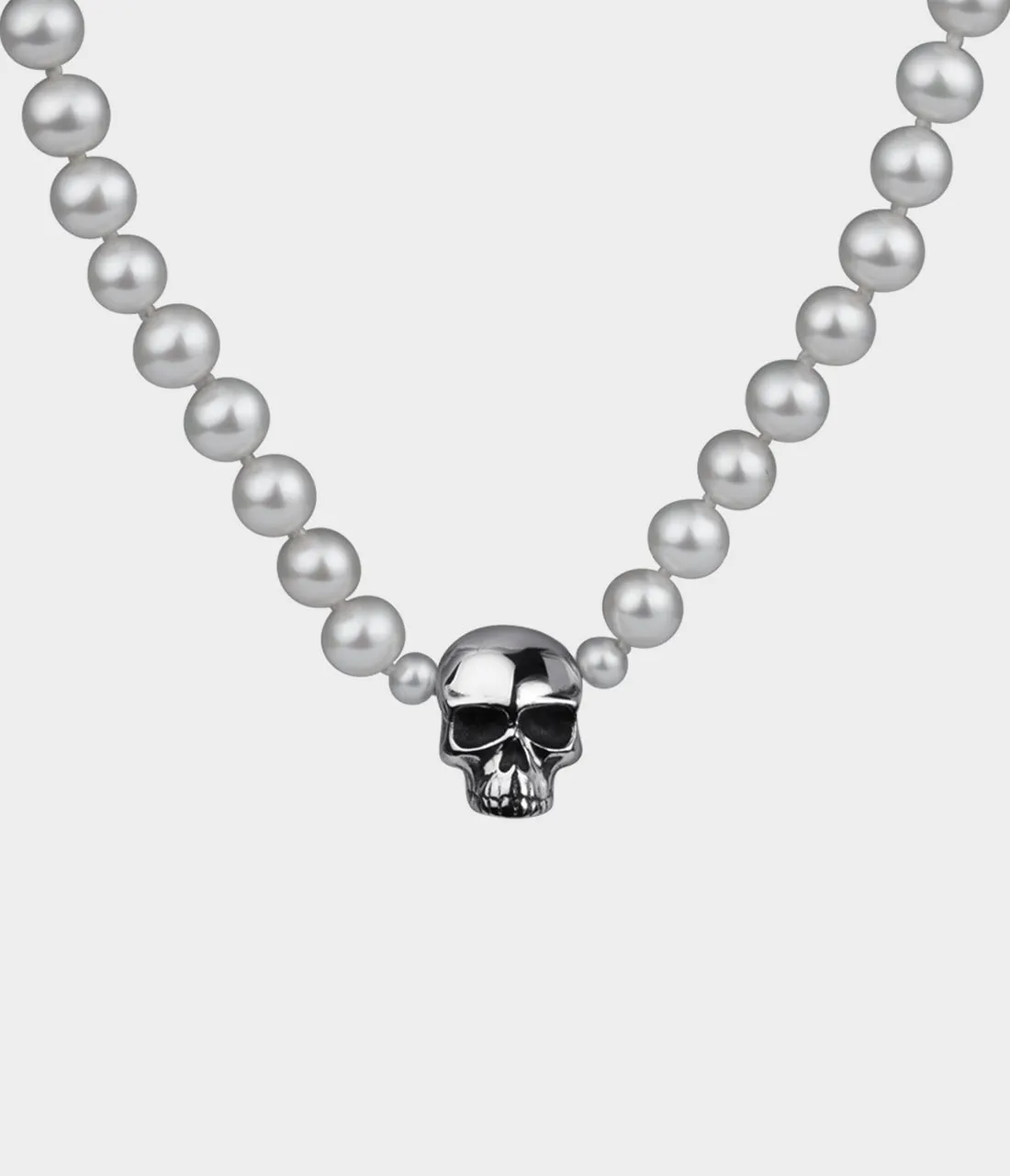 Skull & Pearl Necktie