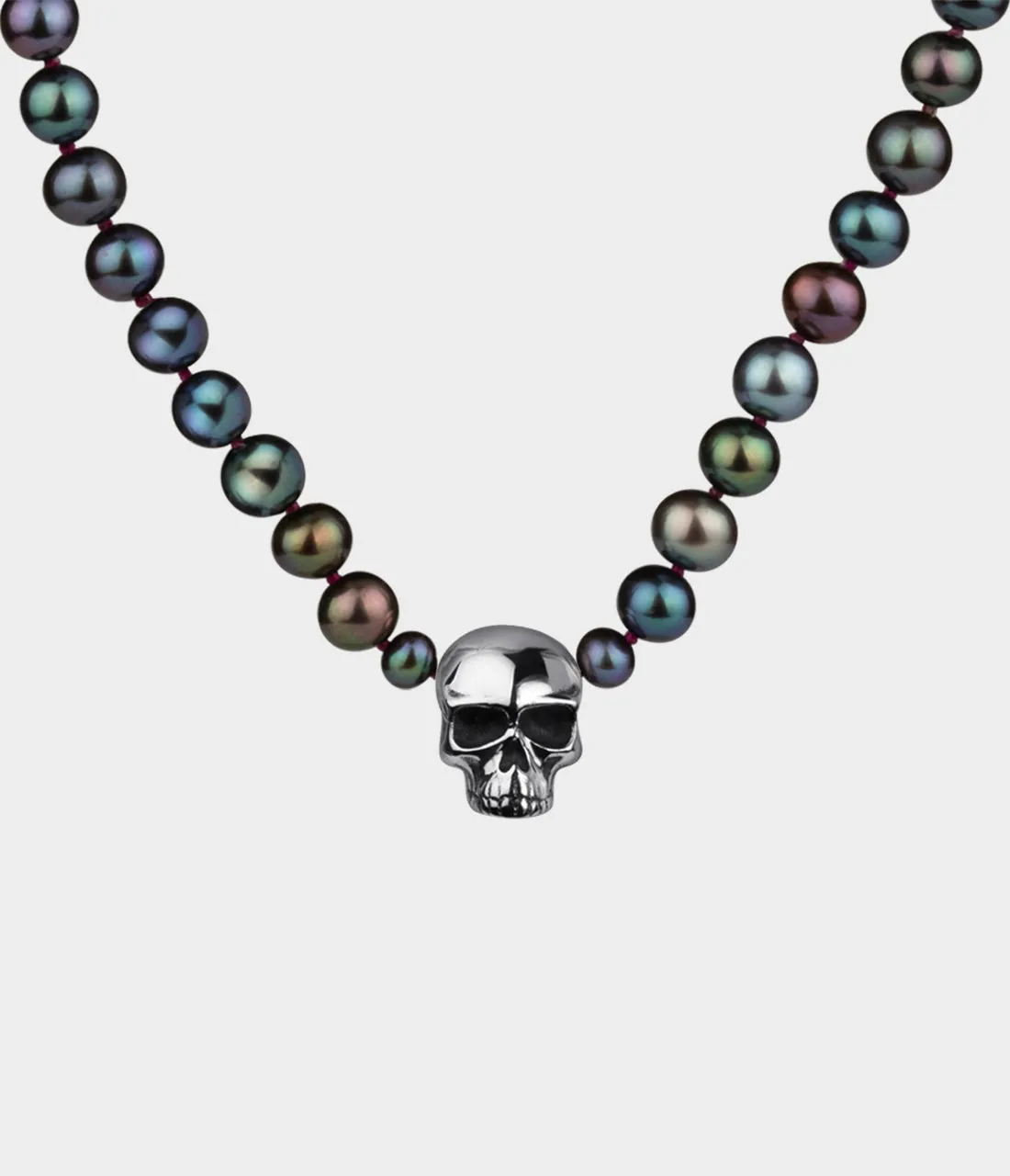 Skull & Pearl Necktie