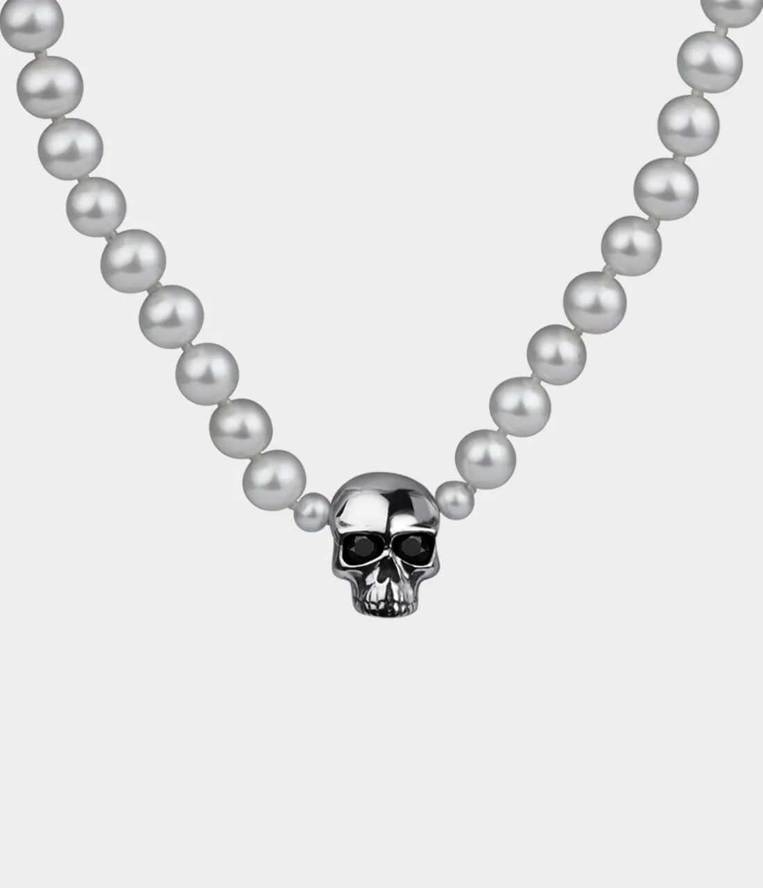 Skull & Pearl Necktie
