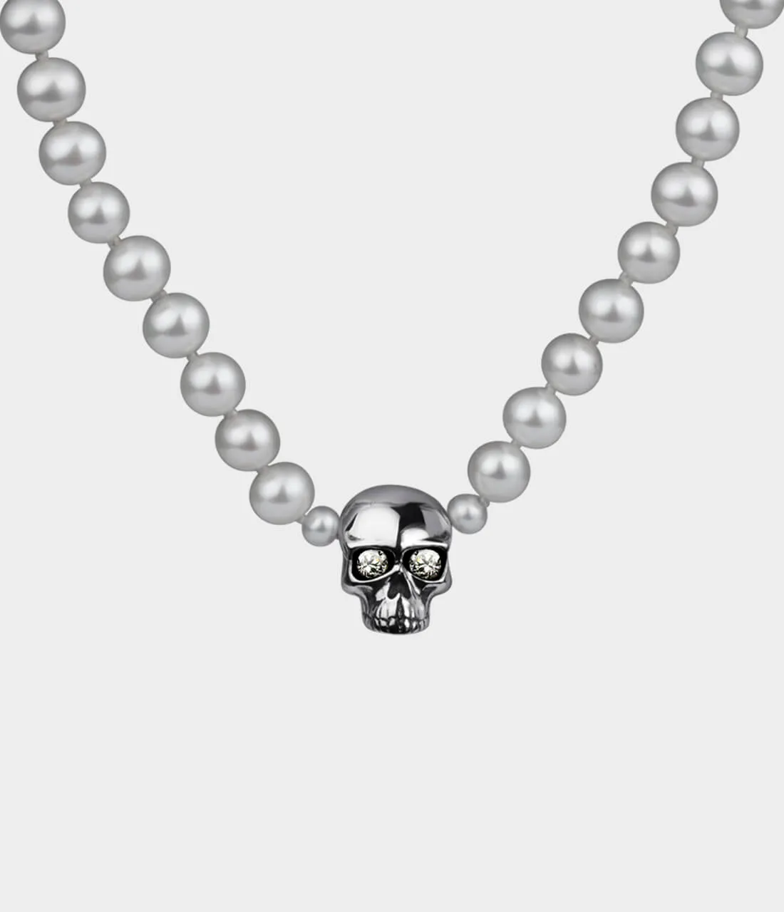 Skull & Pearl Necktie