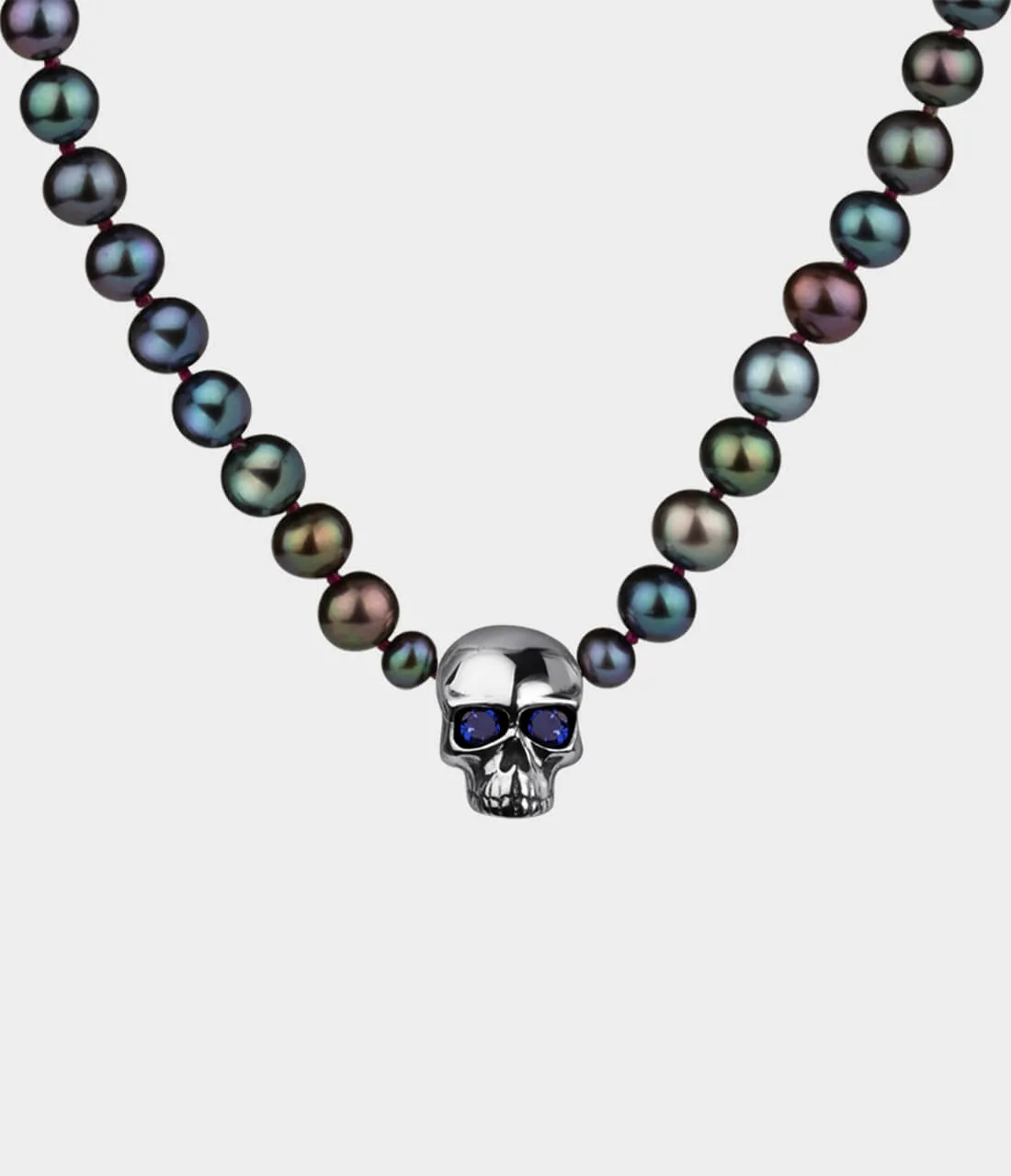 Skull & Pearl Necktie