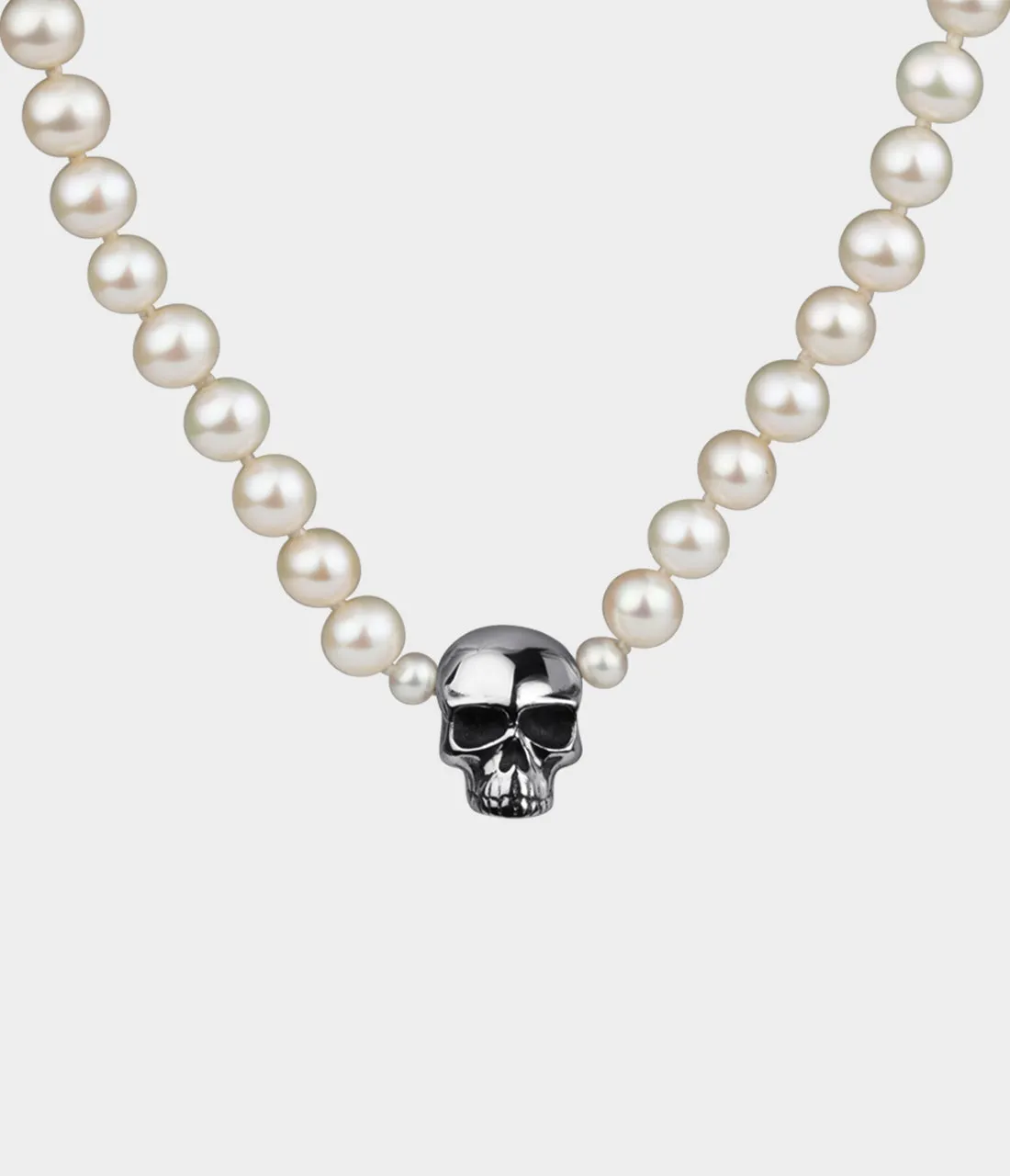 Skull & Pearl Necktie
