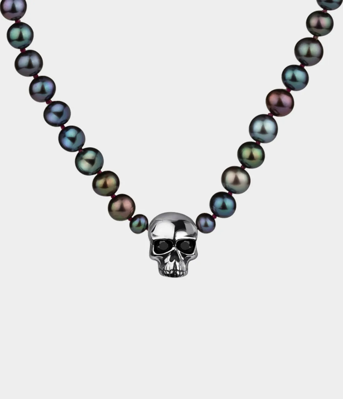 Skull & Pearl Necktie