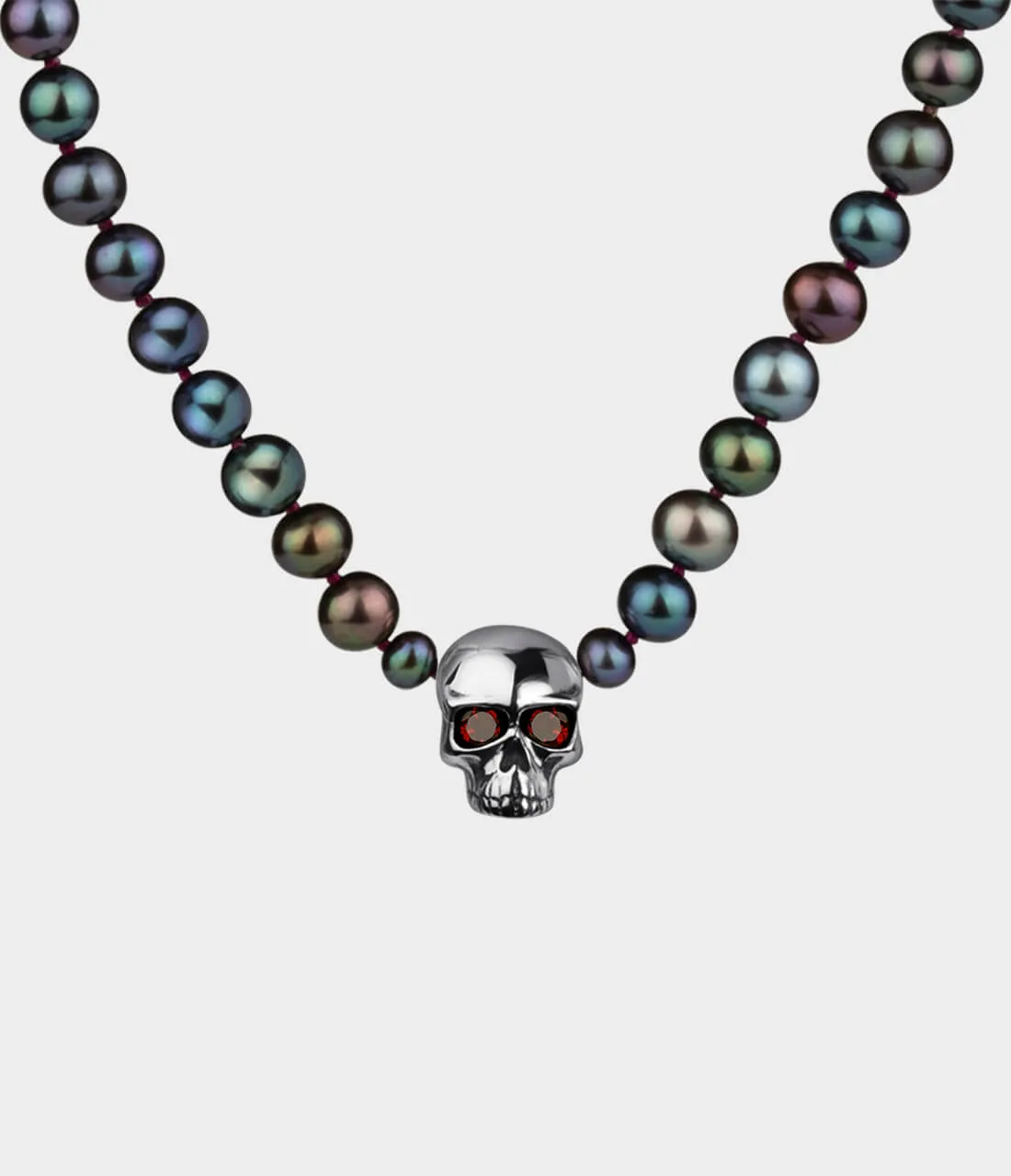 Skull & Pearl Necktie