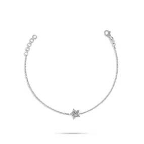 Star Round Diamond Bracelet