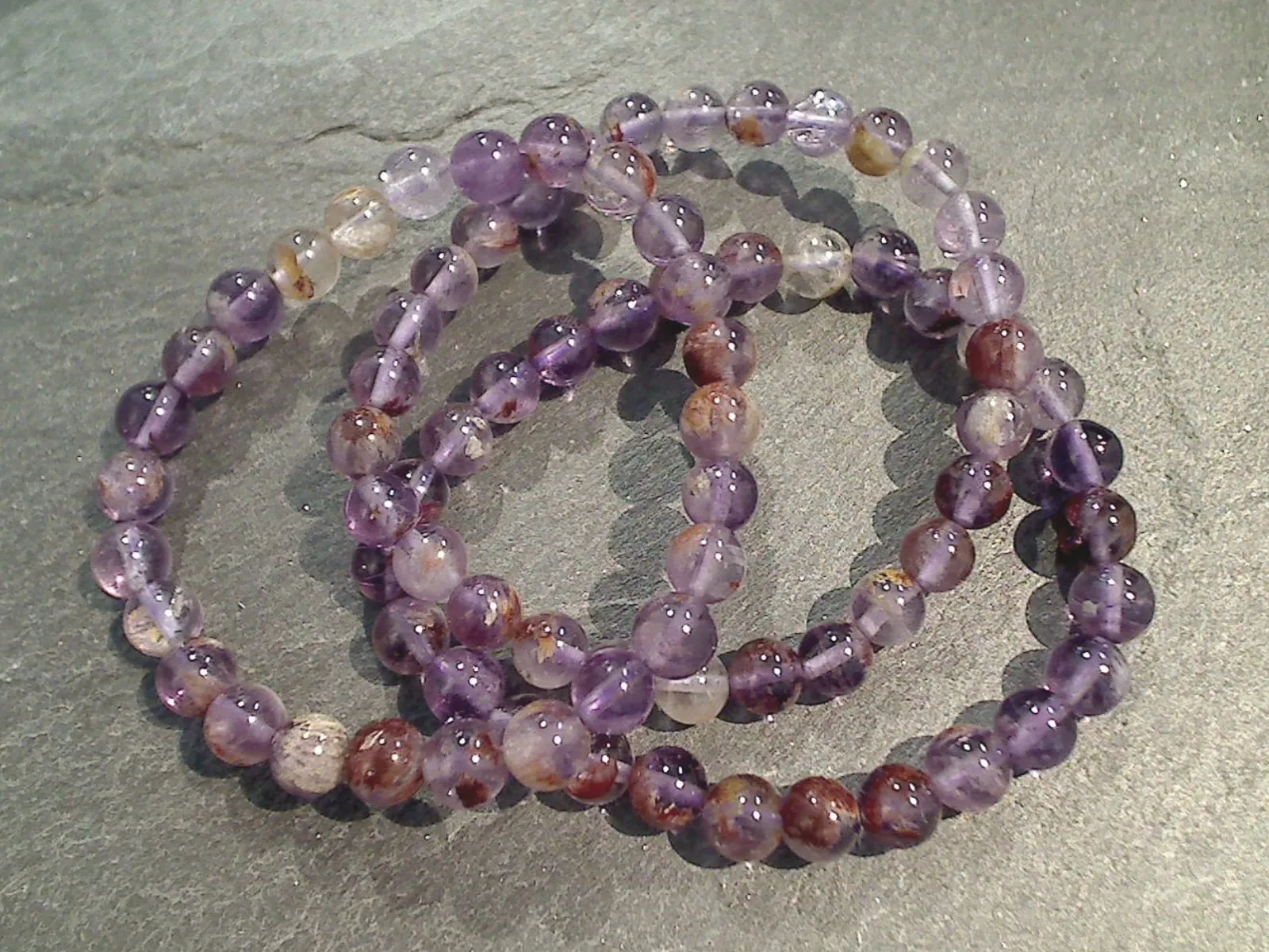 Super 7 Stone 7MM - 8MM Stretch Bracelet