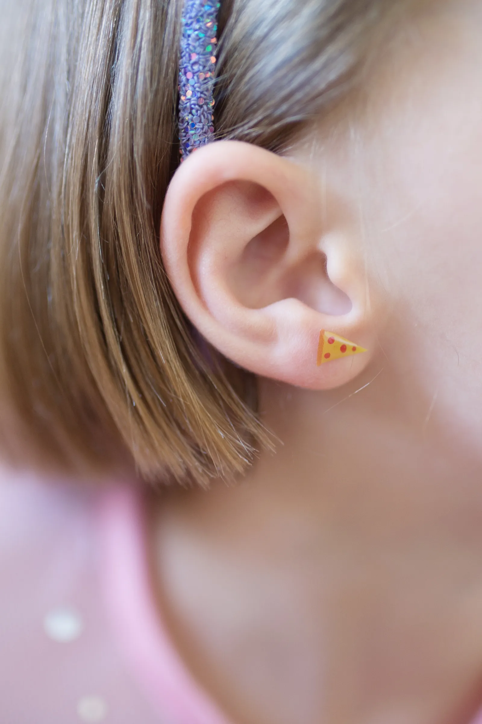 SUPERHERO STICKER EARRINGS