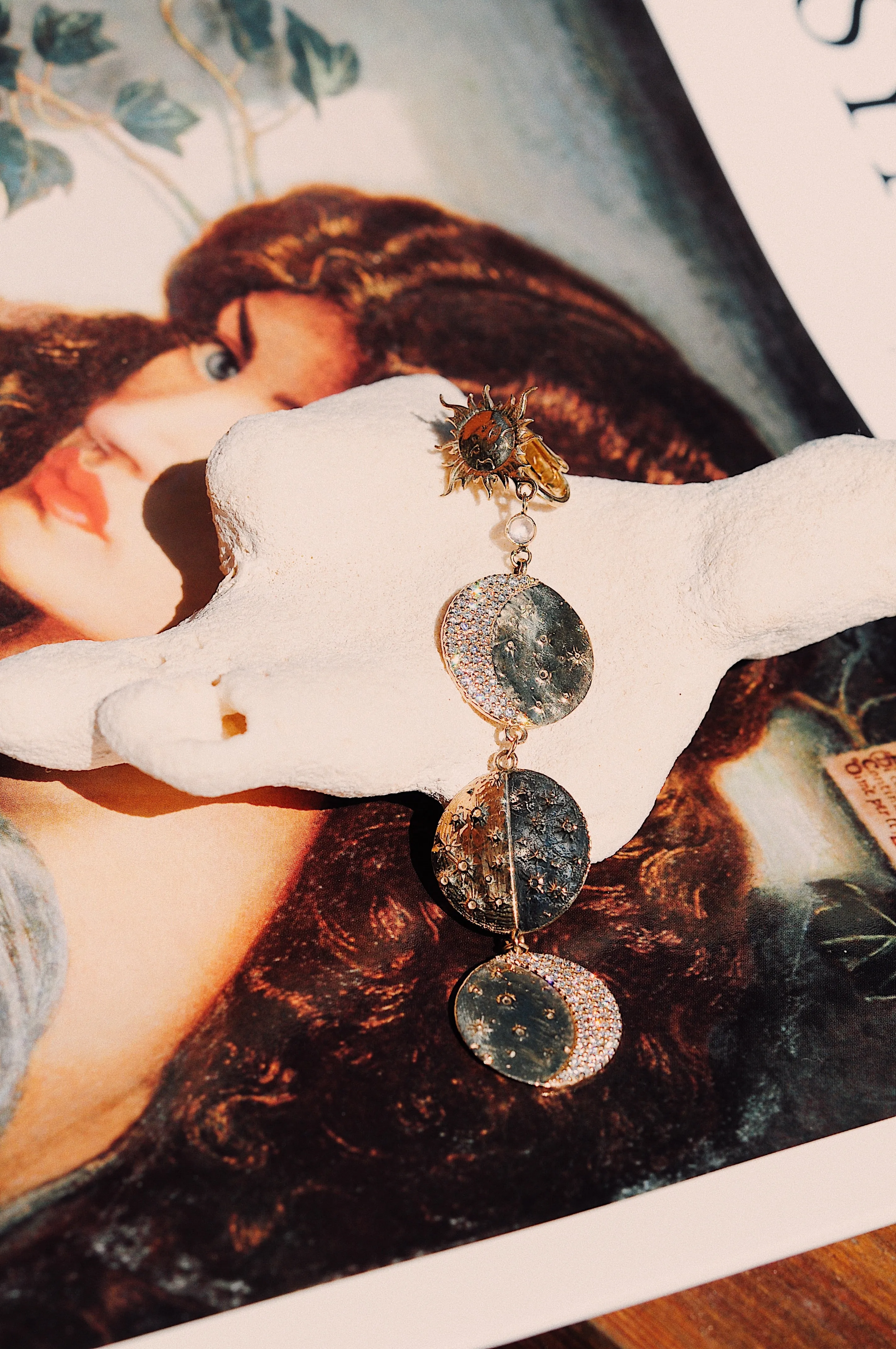 Supreme Moon Phase Earring