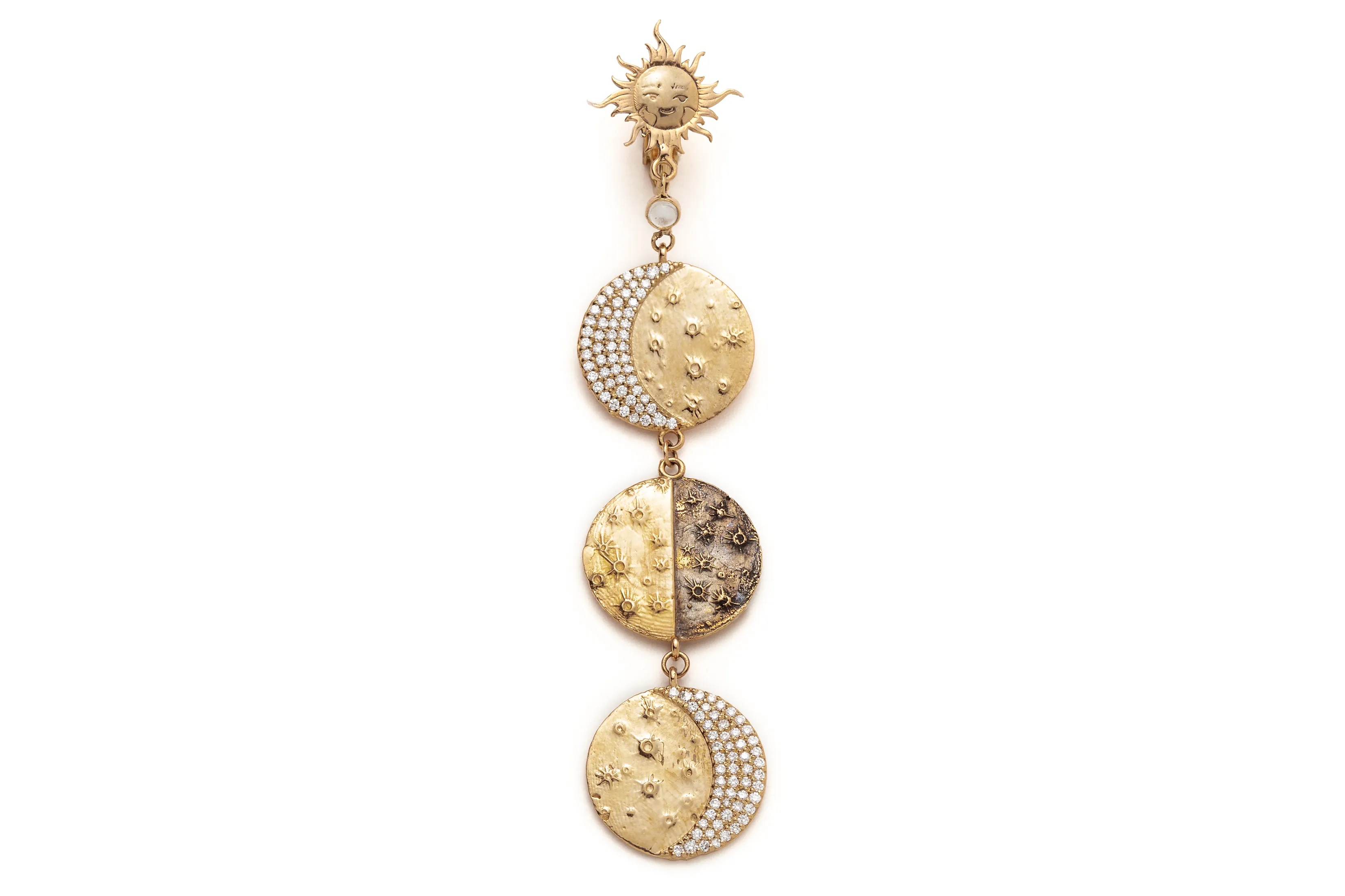 Supreme Moon Phase Earring