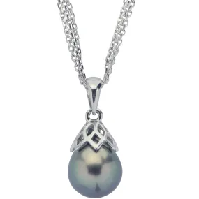 Tahitian Pearl Three Strand Necklace