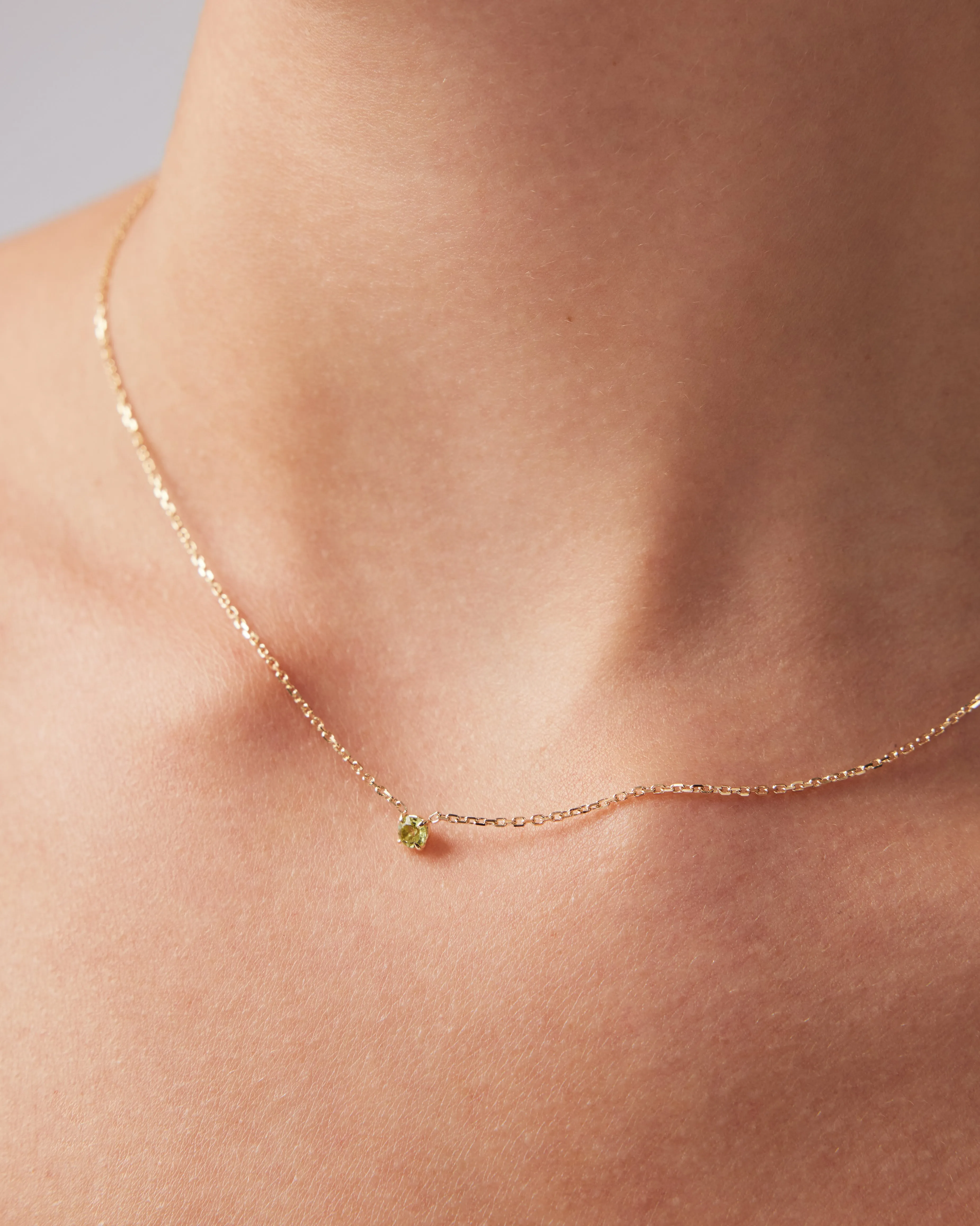 The Peridot Birthstone Necklace