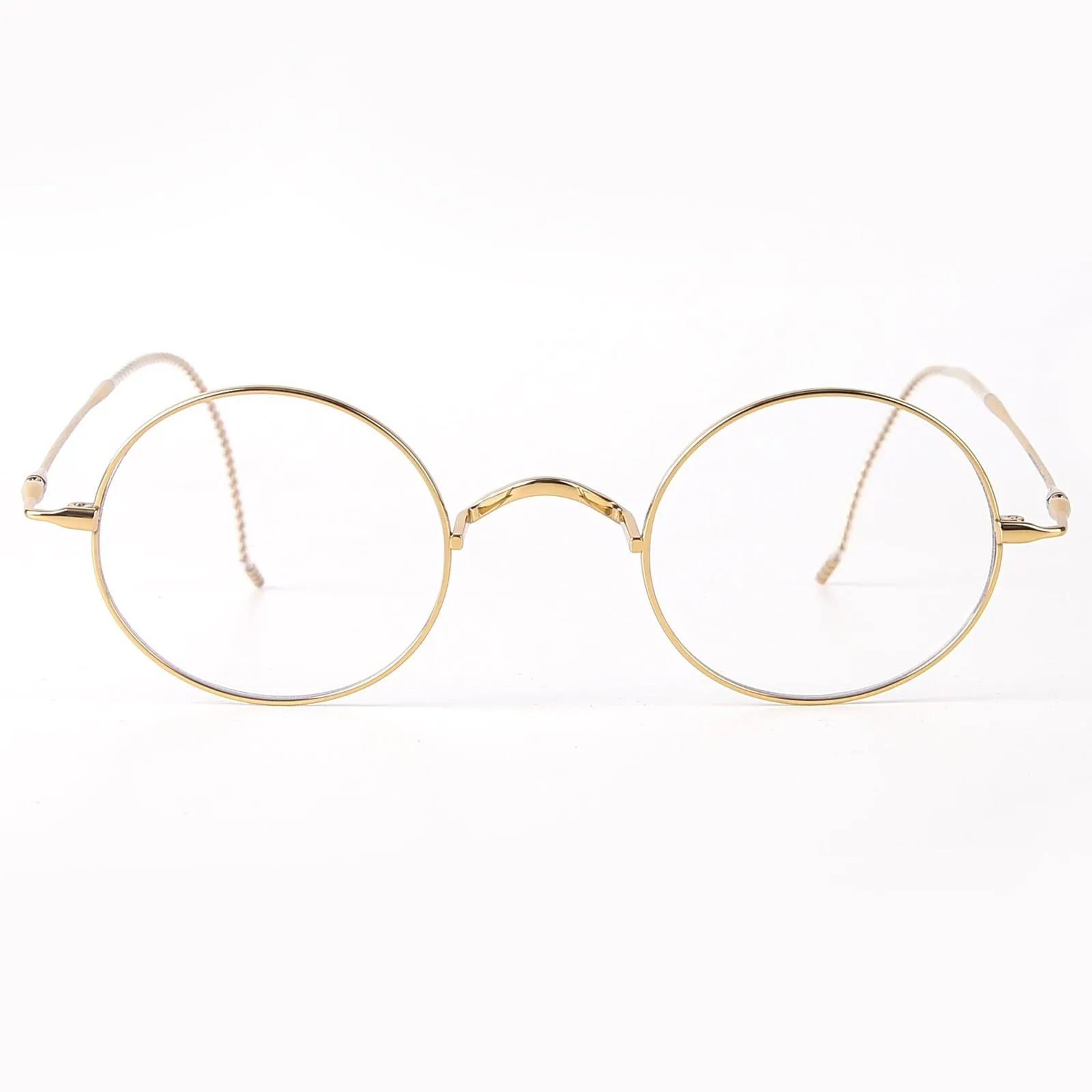 Titanium Wire Rim Glasses - No Nose Pads A185725