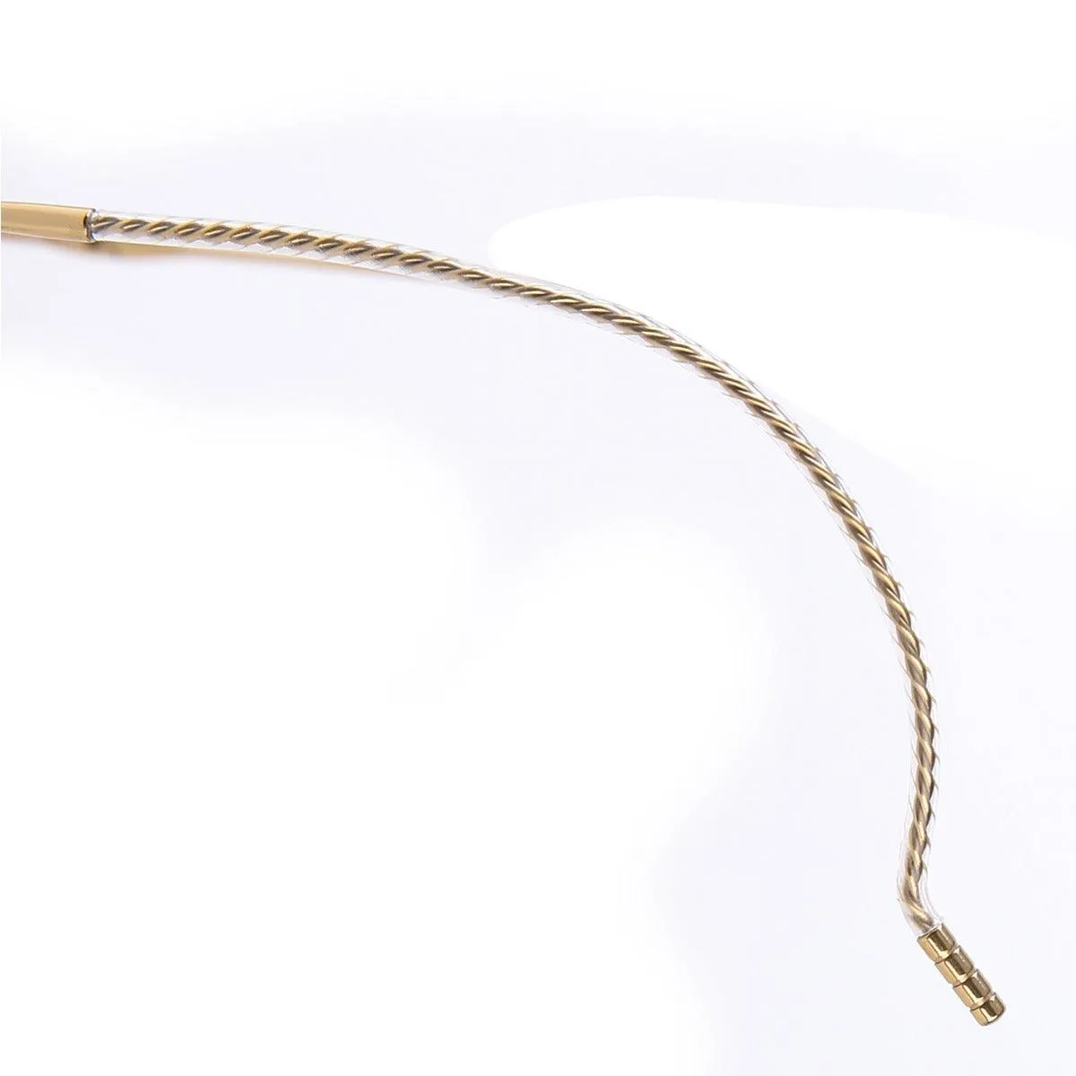 Titanium Wire Rim Glasses - No Nose Pads A185725