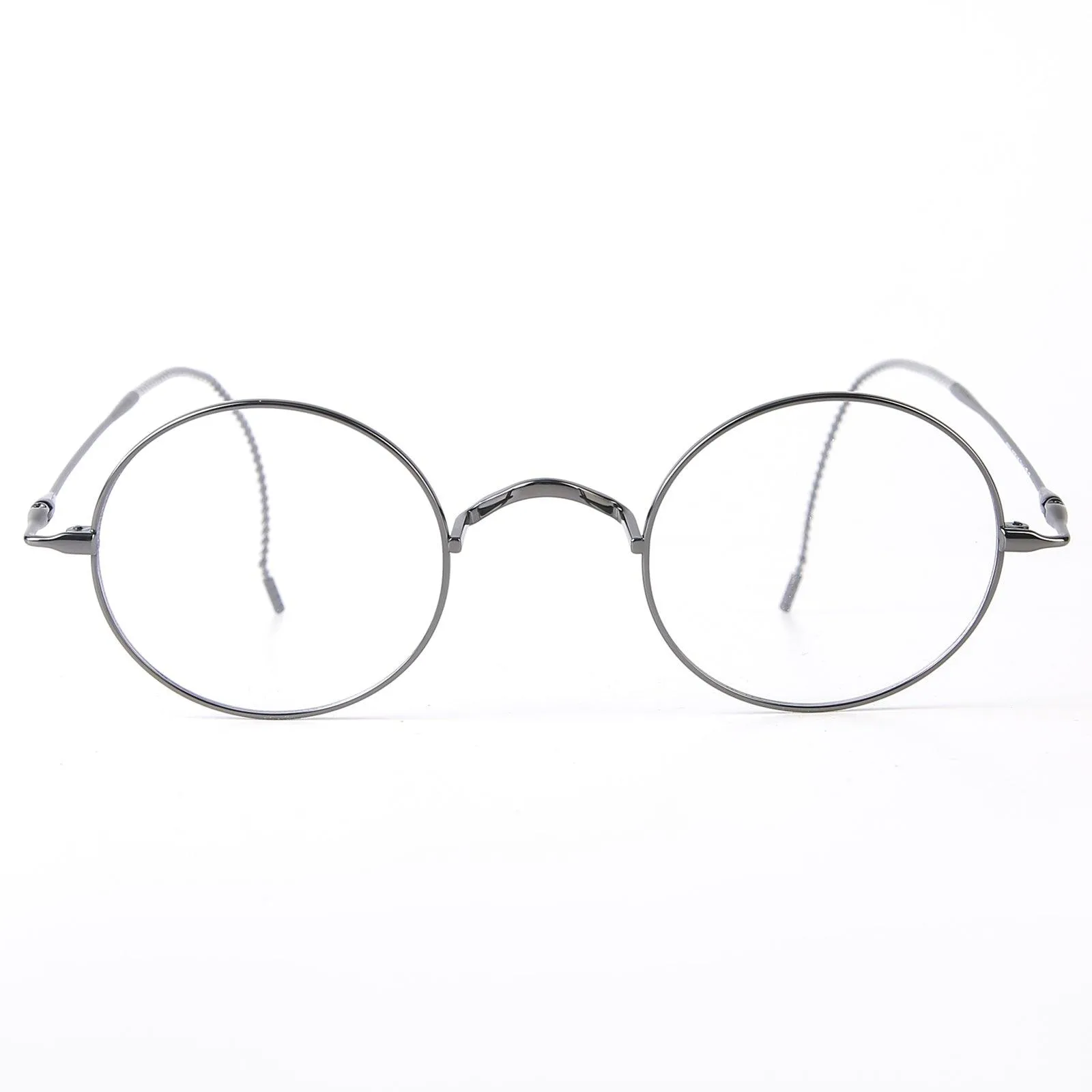 Titanium Wire Rim Glasses - No Nose Pads A185725