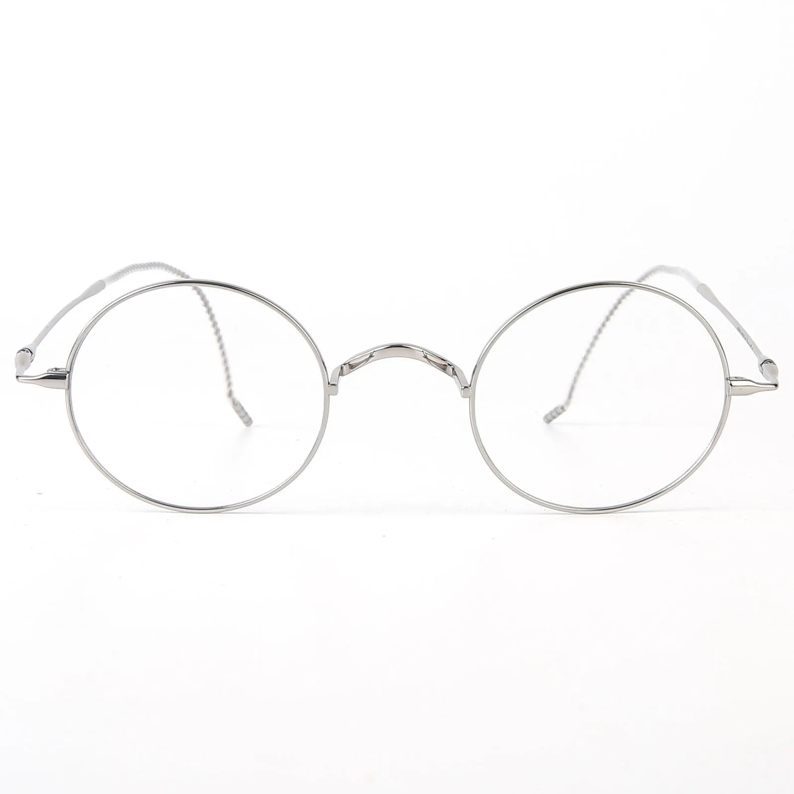 Titanium Wire Rim Glasses - No Nose Pads A185725