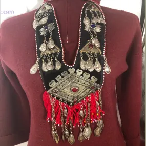 Turkmen Necklace Made With Old Pieces