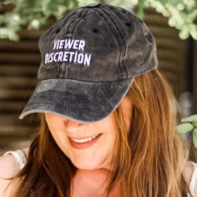 Viewer Discretion Funny Dad Hat