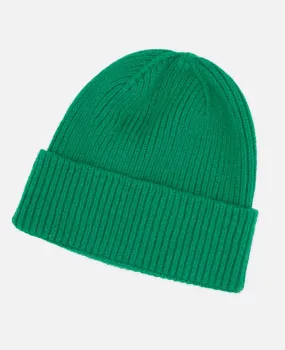 WOLL-KASCHMIR MÜTZE "LILLE" EMERALD