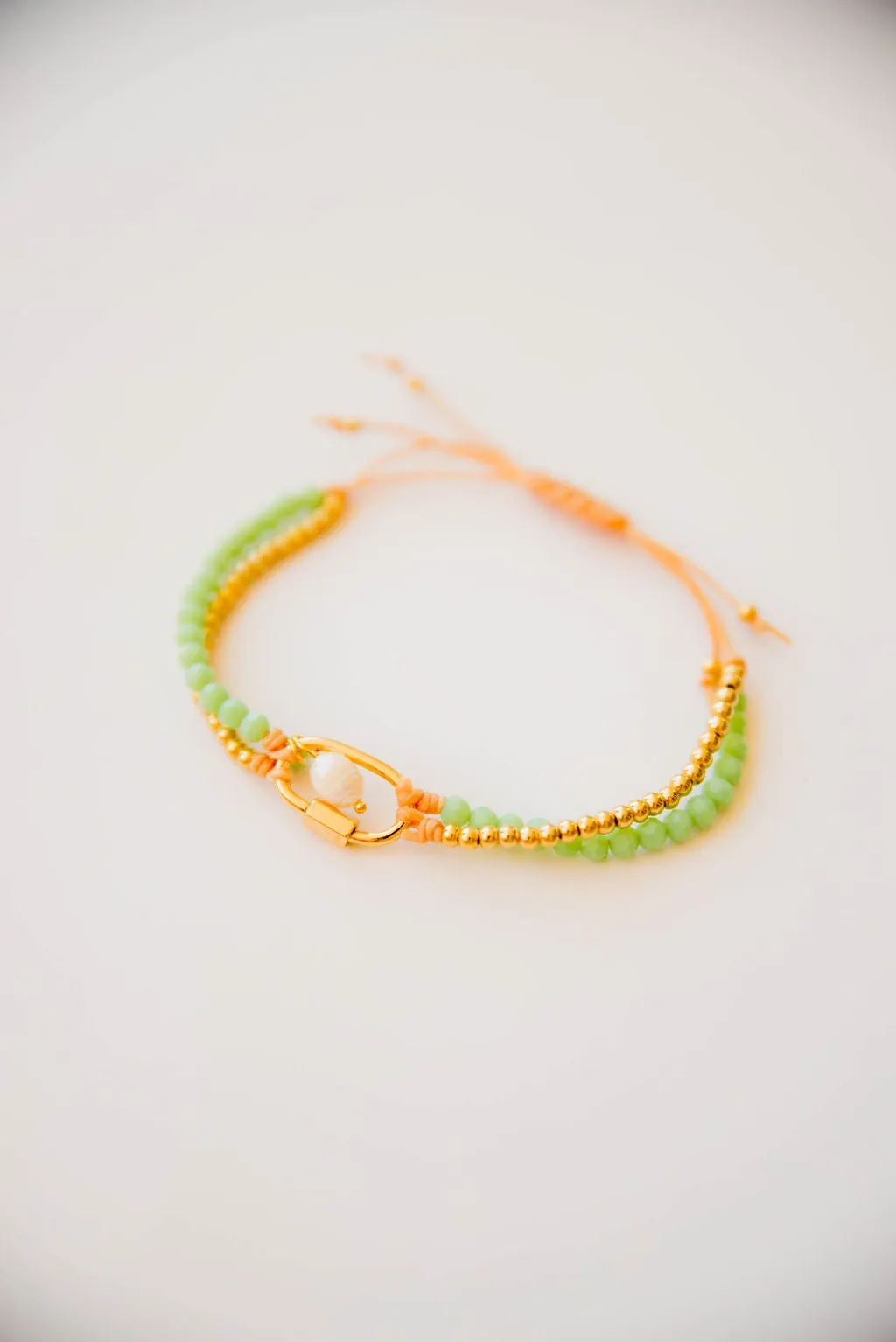 World's Collide Beaded Bracelet