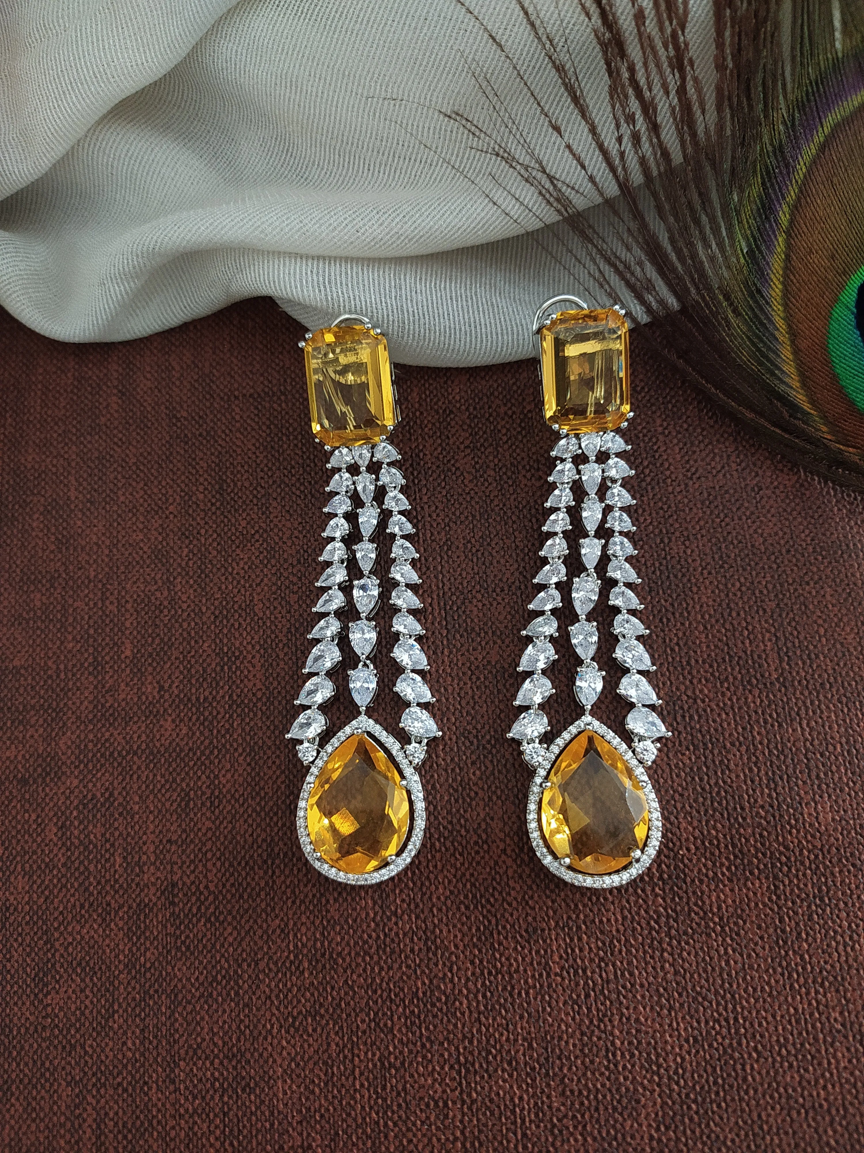 Zircon Double Layered Haram Set