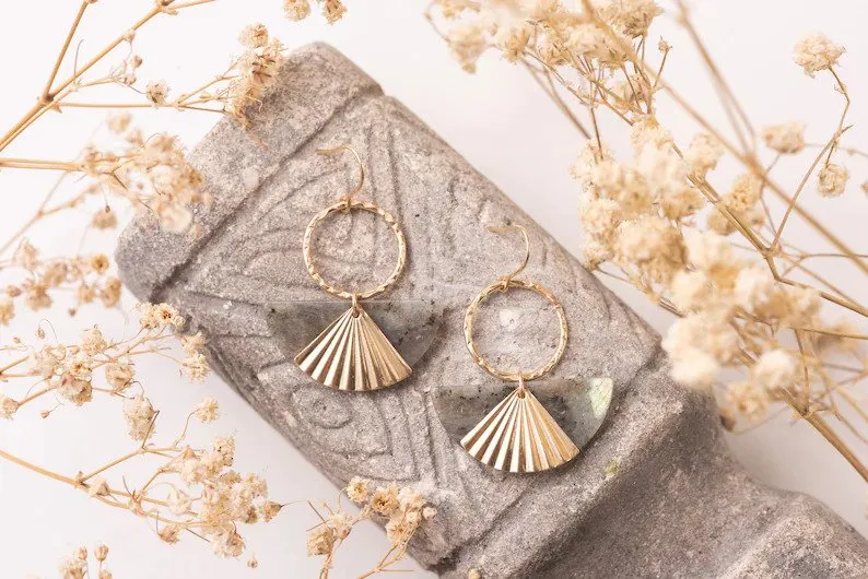 ZOAJE | Vietnam Earrings (Gold)